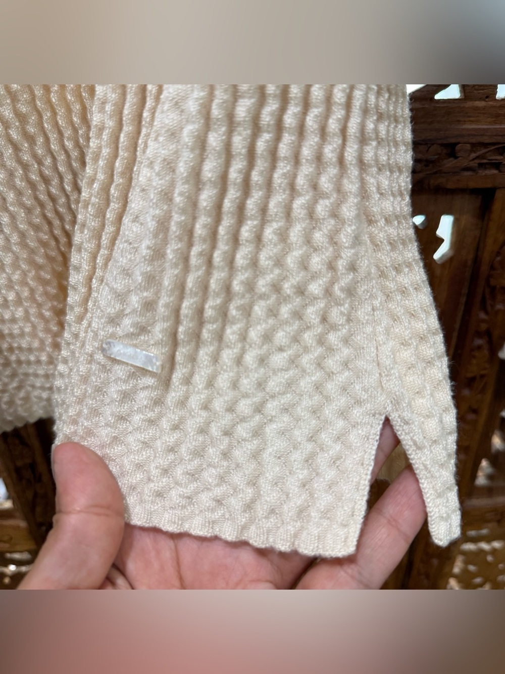 AKRIS Women's Long Sleeve Knit Top - Picture 3 of 9
